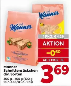 Manner - Schnittensäckchen