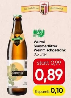 Wurmi Sommerflitzer Weinmischgetränk