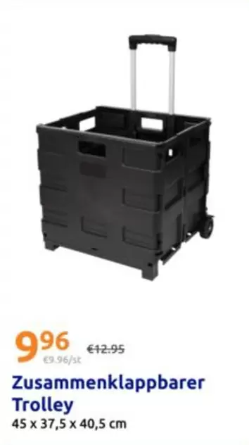 Zusammenklappbarer Trolley