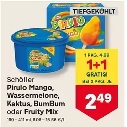 Mix - Pirulo Mango, Wassermelone, Kaktus, BumBum oder Fruity