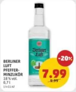 Pfeffer-Minzzlikör