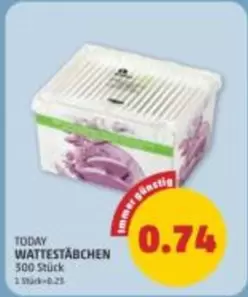 Wattestäbchen 300 Stück
