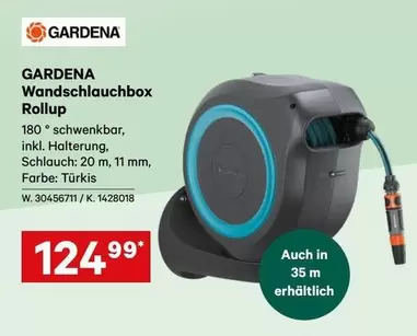 Gardena - Wandschlauchbox Rollup W.30456711 / K. 1428018