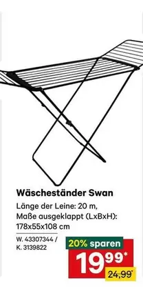Wäscheständer Swan