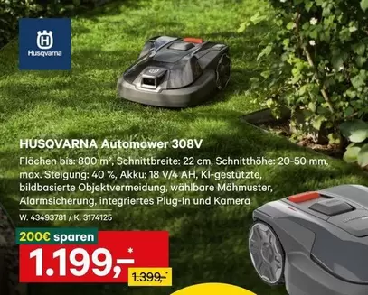 Husqvarna - Automower 308V