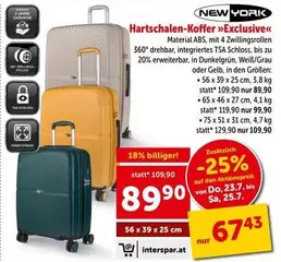 Hartschalen-Koffer "Exclusive"