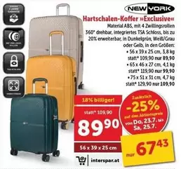 Hartschalen-Koffer "Exclusive"