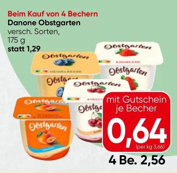 Danone Obstgarten Becher