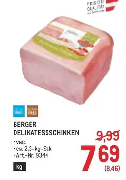 DELIKATESS SCHINKEN