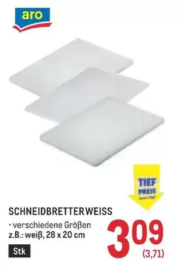 Schneidbretter weiss