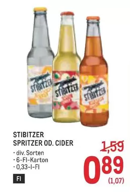 SPRITZER OD. CIDER