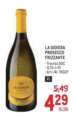 PROSECCO FRIZZANTE