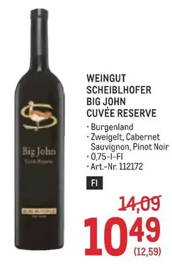 BIG JOHN CUVÉE RESERVE