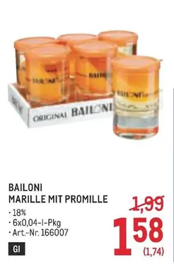 MARILLE MIT PROMILLE