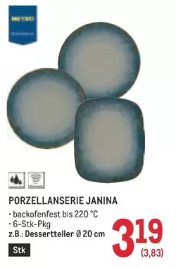 PORZELLANSERIE JANINA - Dessertteller Ø 20 cm