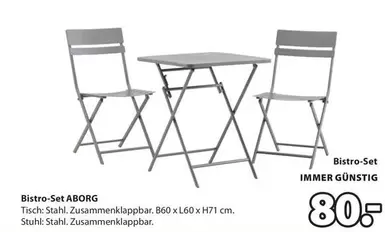 Bistro-Set ABORG