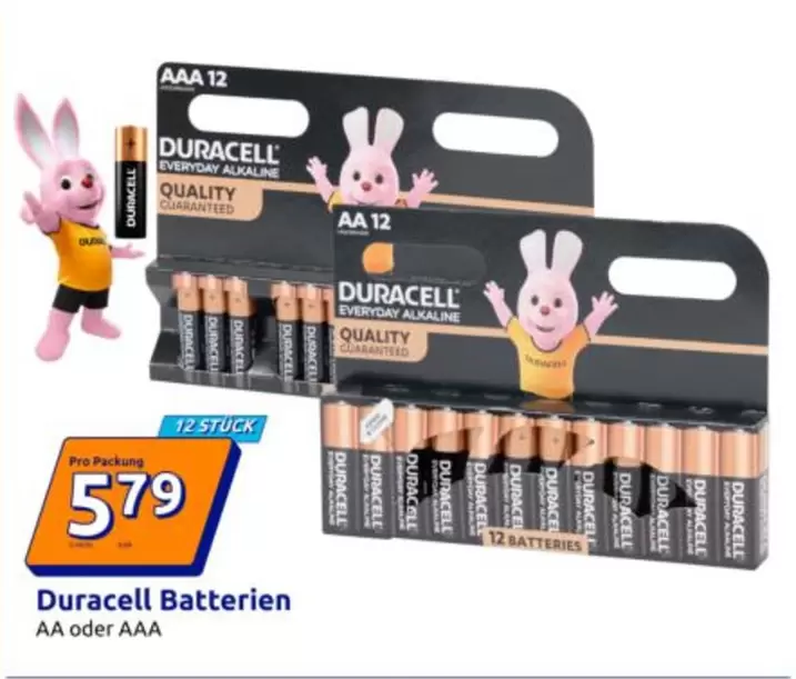 Batterien AA oder AAA