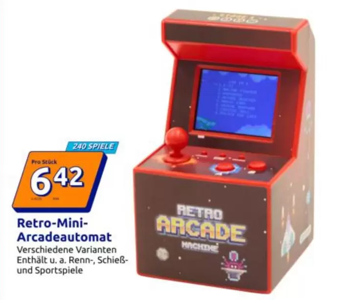 Retro-Mini-Arcadeautomat