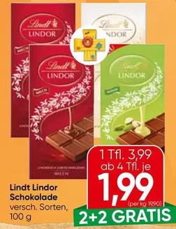 Lindt -  Lindor Schokolade