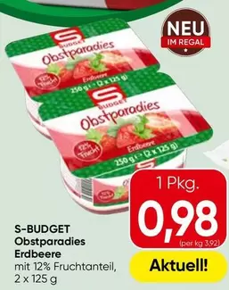 Obstparadies Erdbeere