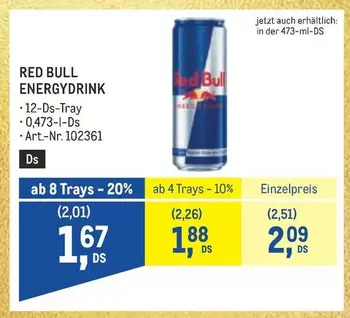 Red Bull - ENERGYDRINK