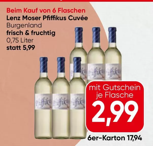 Lenz Moser P
kfkus Cuv
e