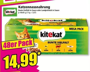 Katzen Nassnahrung Bunte Vielfalt