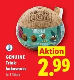 Trink-kokosnuss