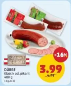 DÜRRE Klassik od. pikant