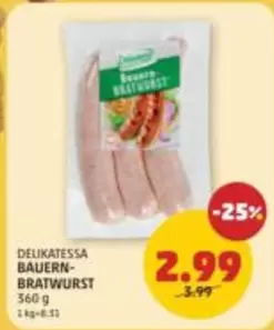 BAUERN-BRATWURST