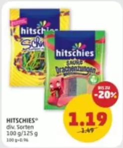 Hitschies
Schnecken
Drachenzungen