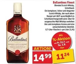 Ballantines Finest Blended Scotch Whisky