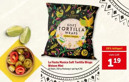 Weizen - Soft Tortilla Wraps Mini