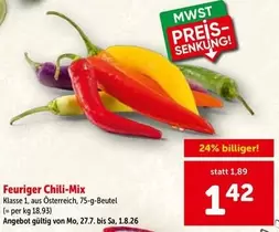 Feuriger Chili-Mix