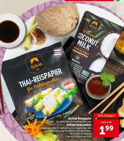 Free - Thai-Reispapier f\