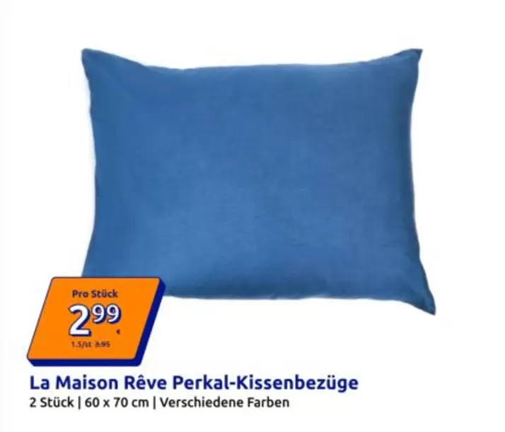 Perkal-Kissenbezüge