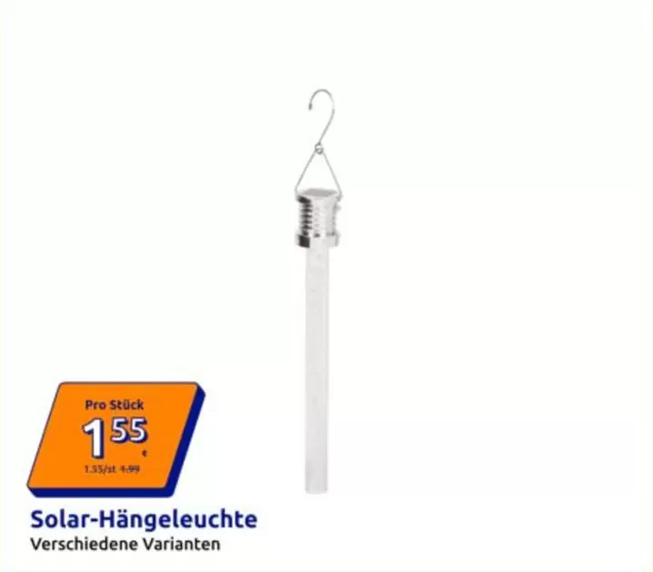 Solar-Hängeleuchte