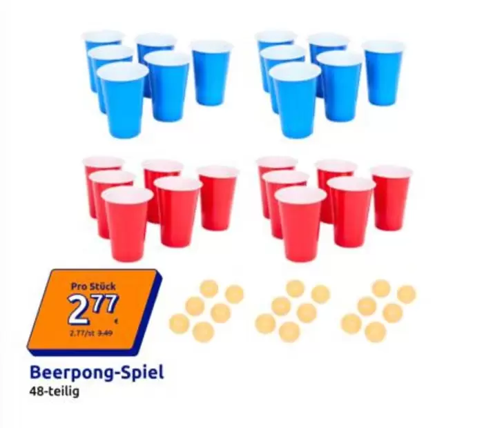 Beerpong-Spiel