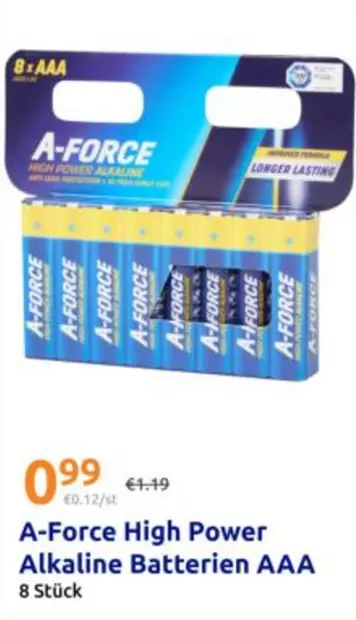 High Power Alkaline Batterien AAA