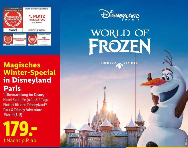 Park - Magisches Winter-Special in Disneyland Paris