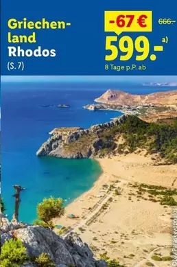 Griechenland Rhodos