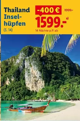 Thailand Inselhüpfen