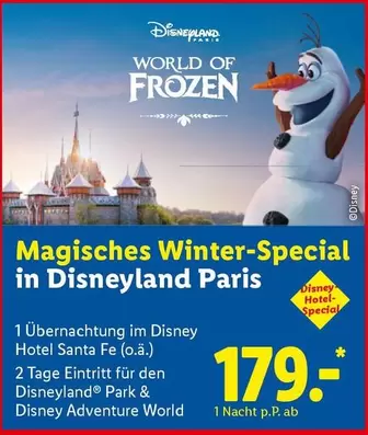 Park - Magisches Winter-Special in Disneyland Paris