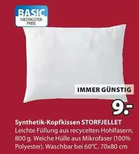 Synthetik-Kopfkissen STORF JELLET