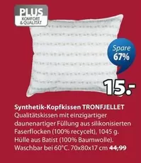 Synthetik-Kopfkissen TRONFJELET