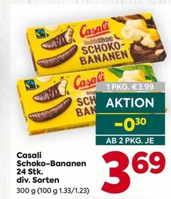 Schoko-Bananen