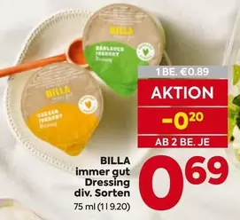 immer gut Dressing div. Sorten