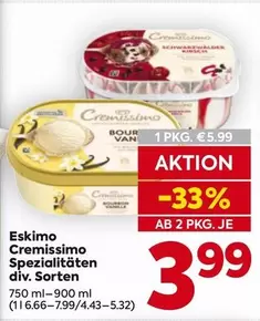 Cremissimo Spezialitäten