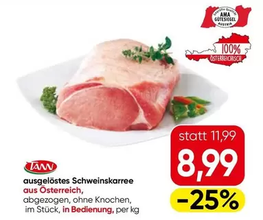 Ama - ausgelöstes Schweinskarree