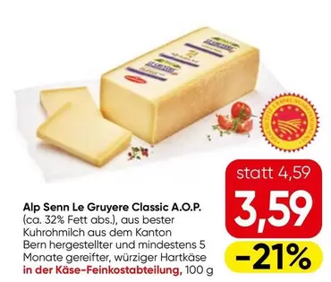 Alp Senn Le Gruyere Classic A.O.P.